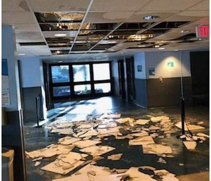 Damaged Office By Water